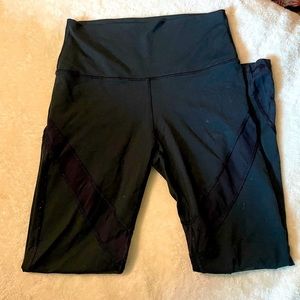 Aerie Women’s Leggings With Mesh Inserts